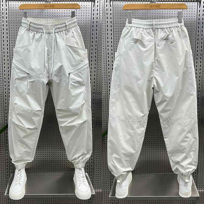 メンズ ファッション 服 用 オシャレ シンプル 大人 かっこいい ストリート 夏コーデ パンツ ズボン 履物 プリーツ スポーツ カジュアル