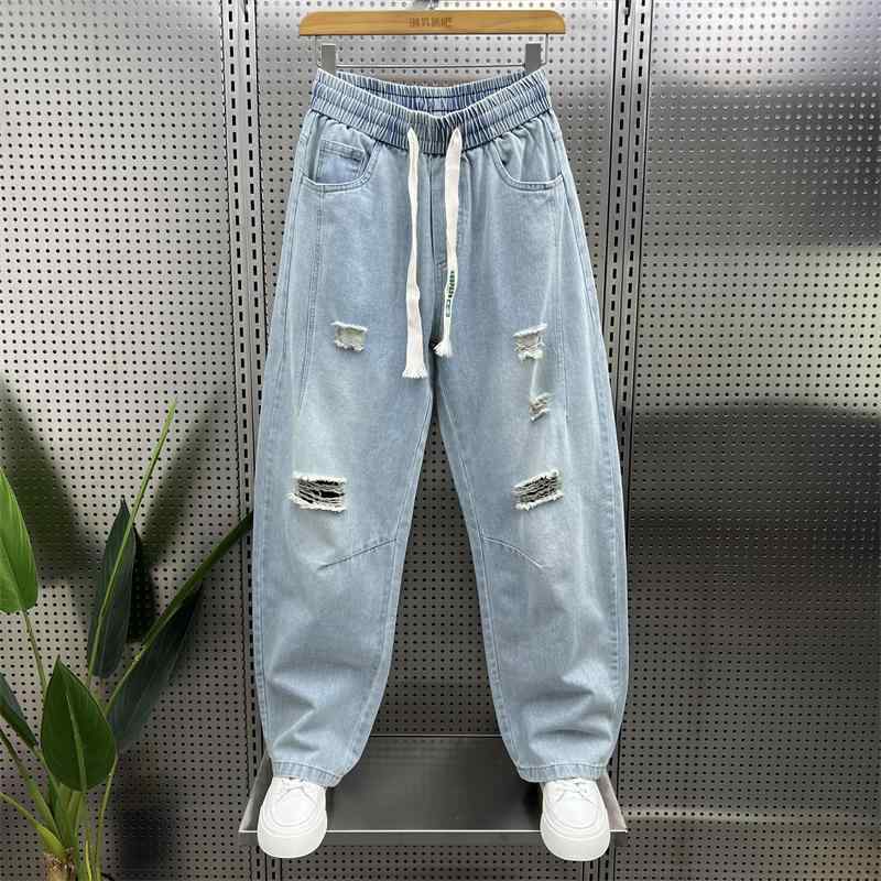 メンズ ファッション 服 用 オシャレ シンプル 大人 かっこいい ストリート 夏コーデ パンツ ズボン 履物 細身 ブルー ストレート ウォッシュ