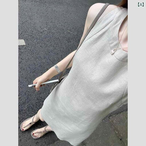 レディース ファッション 服 オシャレ カワイイ 女性用 シンプル 大人カワイイ 大きいサイズ 婦人服 フレンチ エレガント グレー ノースリーブ リネン ドレス 夏 レディース ファッション 服 オシャレ カワイイ 女性用 シンプル 大人カワイイ 大きいサイズ 婦人服 フレンチ エレガント グレー ノースリーブ リネン ドレス 夏