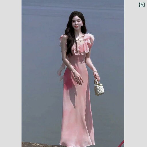 レディース ファッション 服 オシャレ カワイイ 女性用 シンプル 大人カワイイ 大きいサイズ 婦人服 フレンチ スカート エレガント 夏 ピンク フリル シフォン ドレス レディース ファッション 服 オシャレ カワイイ 女性用 シンプル 大人カワイイ 大きいサイズ 婦人服 フレンチ スカート エレガント 夏 ピンク フリル シフォン ドレス
