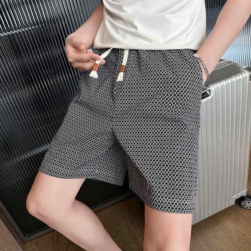 メンズ ファッション 服 用 オシャレ シンプル 大人 かっこいい ストリート 夏コーデ パンツ ズボン 履物 チェック カジュアル 薄手 スポーツ パンツ