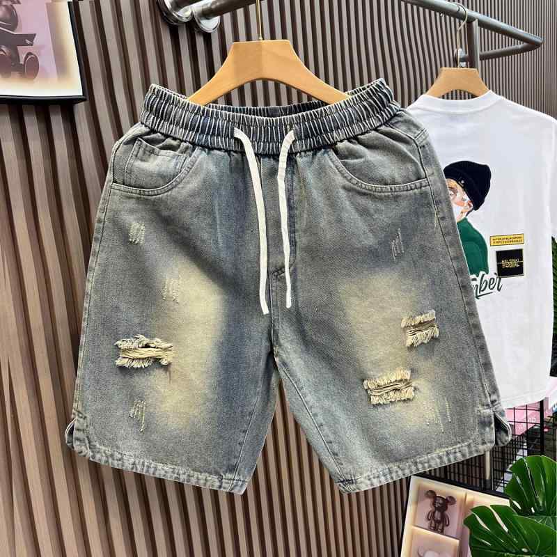 メンズ ファッション 服 用 オシャレ シンプル 大人 かっこいい ストリート 夏コーデ パンツ ズボン 履物 アメリカン レトロ デニム パンツ