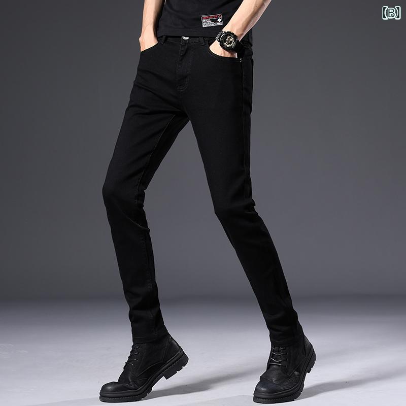 メンズ ファッション 服 用 オシャレ シンプル 大人 かっこいい ストリート 夏コーデ パンツ ズボン 履物 アメリカン ジーンズ パンツ レトロ ウォッシュ