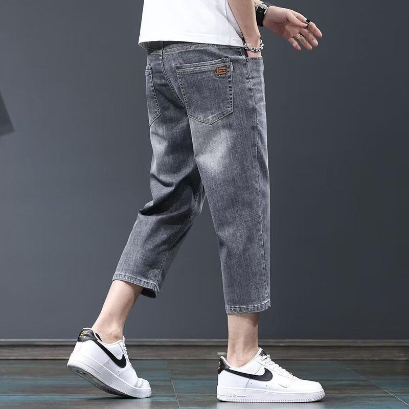 メンズ ファッション 服 用 オシャレ シンプル 大人 かっこいい ストリート 夏コーデ パンツ ズボン 履物 ぴったり デニム パンツ