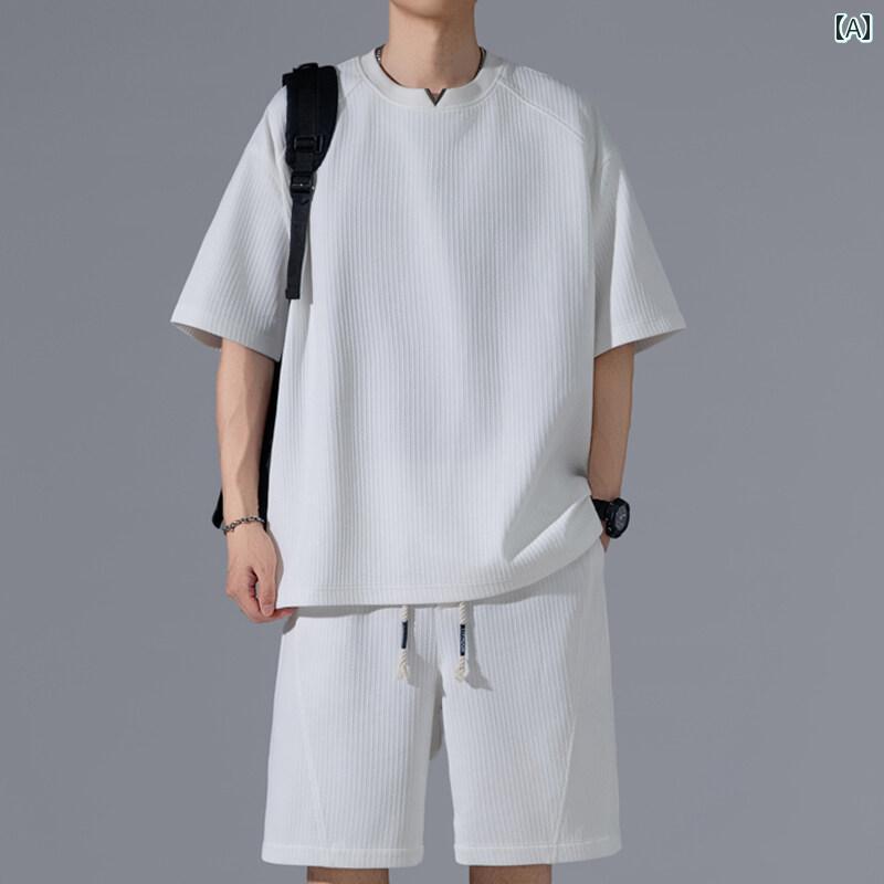 メンズ ファッション 服 用 オシャレ シンプル 大人 かっこいい ストリート 夏コーデ パンツ ズボン 履物