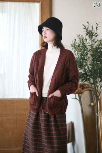 レディース ファッション 服 オシャレ カワイイ 女性用 シンプル 大人カワイイ 大きいサイズ 婦人服 トップス ソリッドカラー ニット セーター スリム レトロ 厚手 カーディガン ジャケット レディース ファッション 服 オシャレ カワイイ 女性用 シンプル 大人カワイイ 大きいサイズ 婦人服 トップス ソリッドカラー ニット セーター スリム レトロ 厚手 カーディガン ジャケット