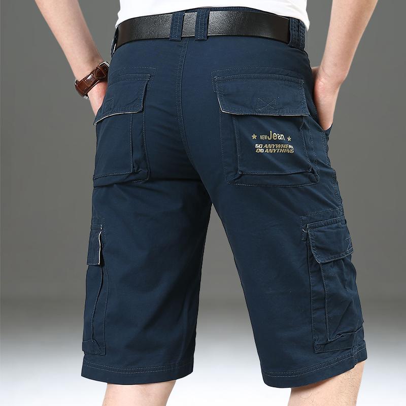 メンズ ファッション 服 男性用 オシャレ シンプル 大人 かっこいい ストリート サマー パンツ 薄手 マルチ ポケット クロップドパンツ 大きいサイズ ゆったり カジュアル アウトドア パンツ