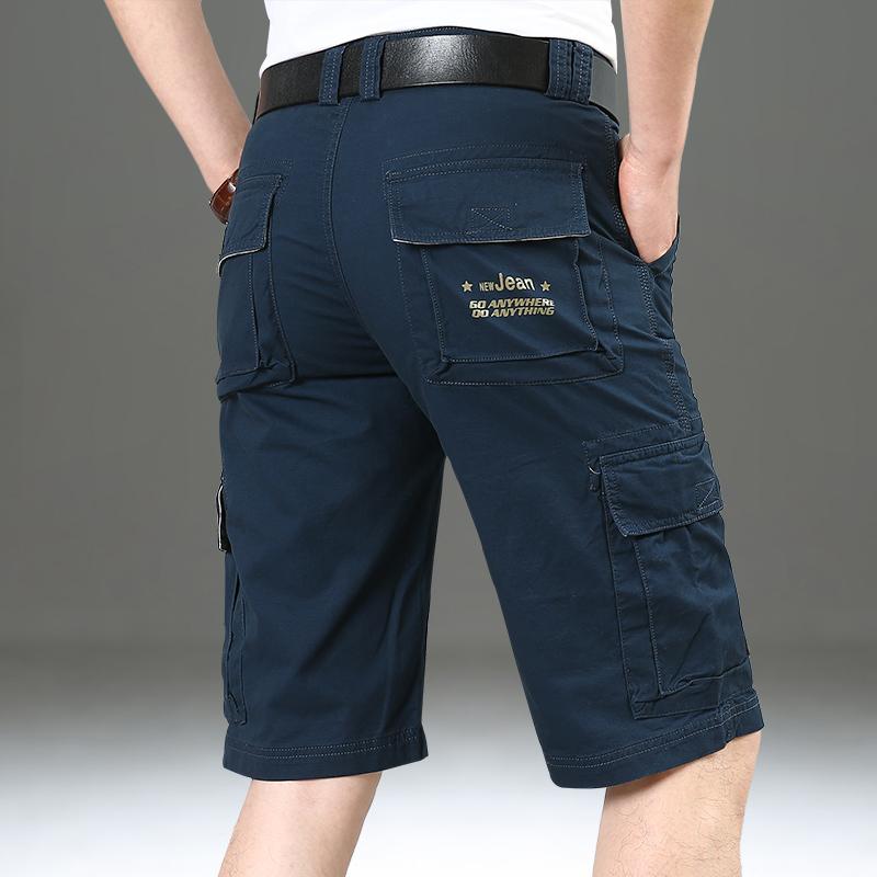 メンズ ファッション 服 男性用 オシャレ シンプル 大人 かっこいい ストリート パンツ コットン カジュアル パンツ アウトドア マルチ ポケット ワークウェア クロップドパンツ