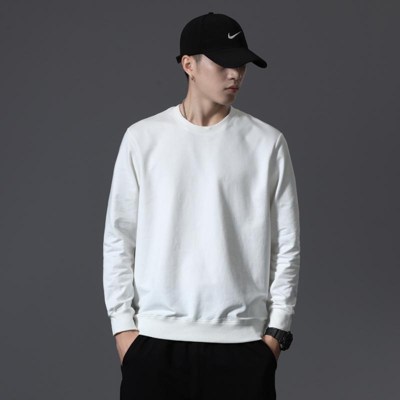 メンズ ファッション 服 男性用 オシャレ シンプル 大人 かっこいい ストリート 綿 ストレッチ 快適 ラウンドネック スウェットシャツ ..