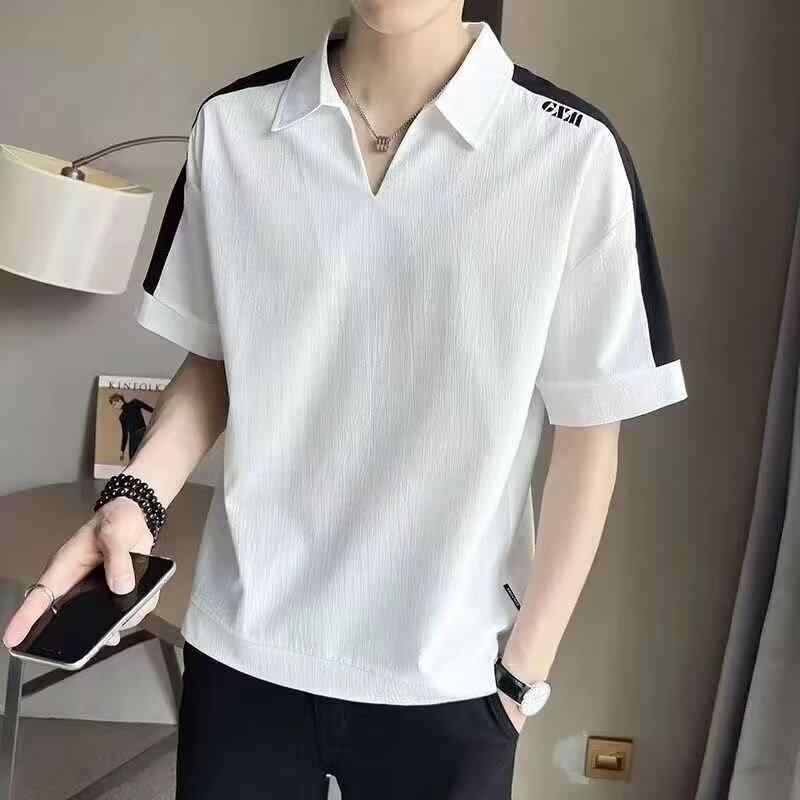 メンズ ファッション 服 用 オシャレ シンプル 大人 かっこいい ストリート 夏コーデ トップス シャツ 半袖 スリム トップス