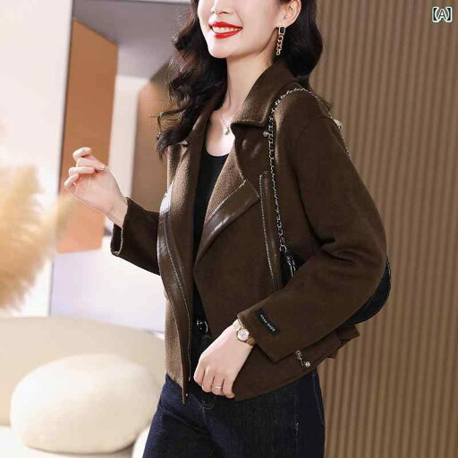 レディース ファッション 服 オシャレ カワイイ 女性用 シンプル 大人カワイイ 大きいサイズ 婦人服 ウール コート ハイエンド スーツ ショート ウール コート レディース ファッション 服 オシャレ カワイイ 女性用 シンプル 大人カワイイ 大きいサイズ 婦人服 ウール コート ハイエンド スーツ ショート ウール コート