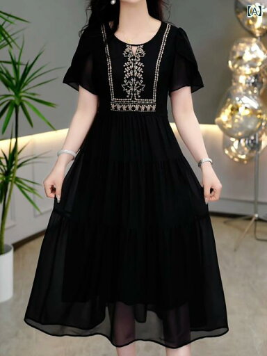 レディース ファッション 服 オシャレ カワイイ 女性用 シンプル 大人カワイイ 大きいサイズ 婦人服 夏 刺繍 ドレス ミドル丈 スカート ハイエンド ファッション ハイウエスト スリム レディース ファッション 服 オシャレ カワイイ 女性用 シンプル 大人カワイイ 大きいサイズ 婦人服 夏 刺繍 ドレス ミドル丈 スカート ハイエンド ファッション ハイウエスト スリム