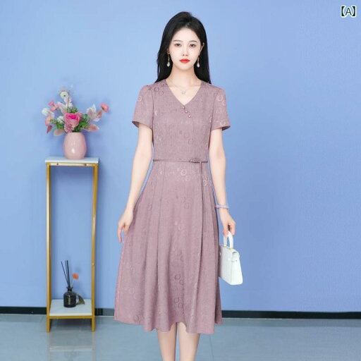 レディース ファッション 服 オシャレ カワイイ 女性用 シンプル 大人カワイイ 大きいサイズ 婦人服 夏 アジアンテイスト Vネック ドレス ミドル丈 スカート ハイエンド スリム ハイエンド レディース ファッション 服 オシャレ カワイイ 女性用 シンプル 大人カワイイ 大きいサイズ 婦人服 夏 アジアンテイスト Vネック ドレス ミドル丈 スカート ハイエンド スリム ハイエンド
