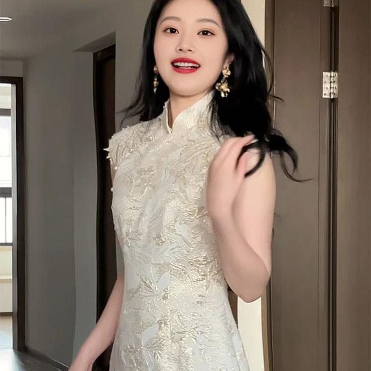 チャイナドレス ロング レトロ 民族