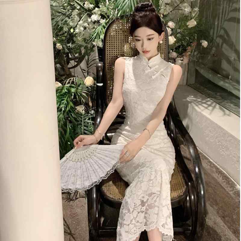 チャイナドレス ロング スカート