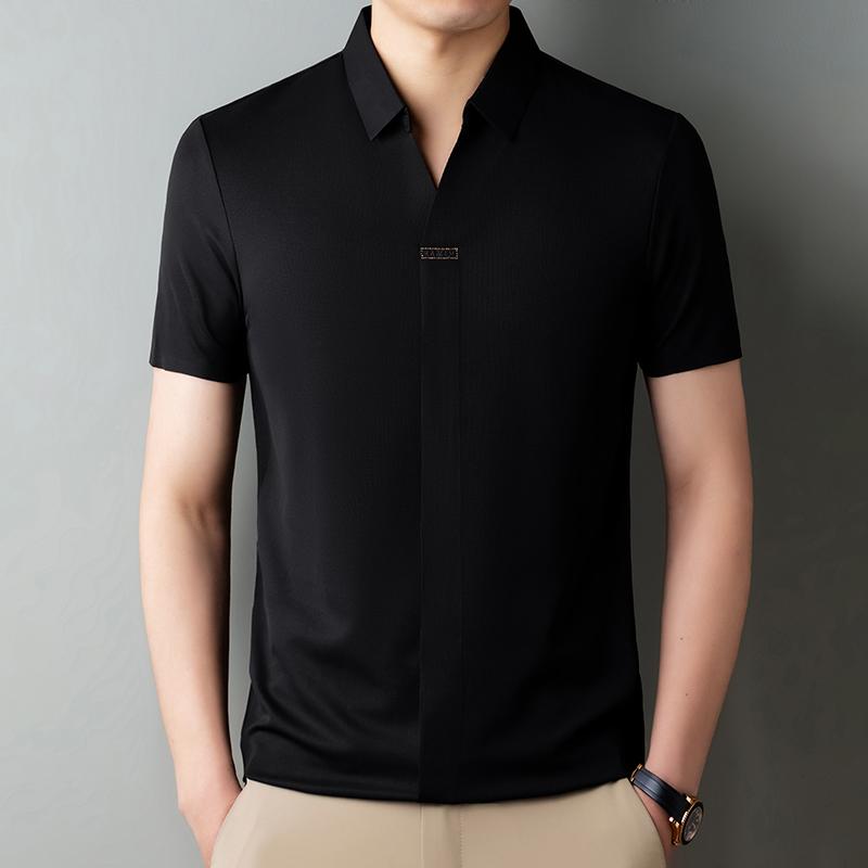 メンズ ファッション 服 男性用 オシャレ シンプル 大人 かっこいい ストリート カジュアル ポロ シャツ 冷感 半袖 Tシャツ カラー 無地
