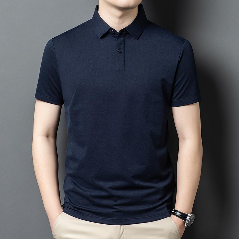 メンズ ファッション 服 男性用 オシャレ シンプル 大人 かっこいい ストリート コットンリネン 半袖 Tシャツ 薄手 ポロ シャツ 男性用 通気性 無地