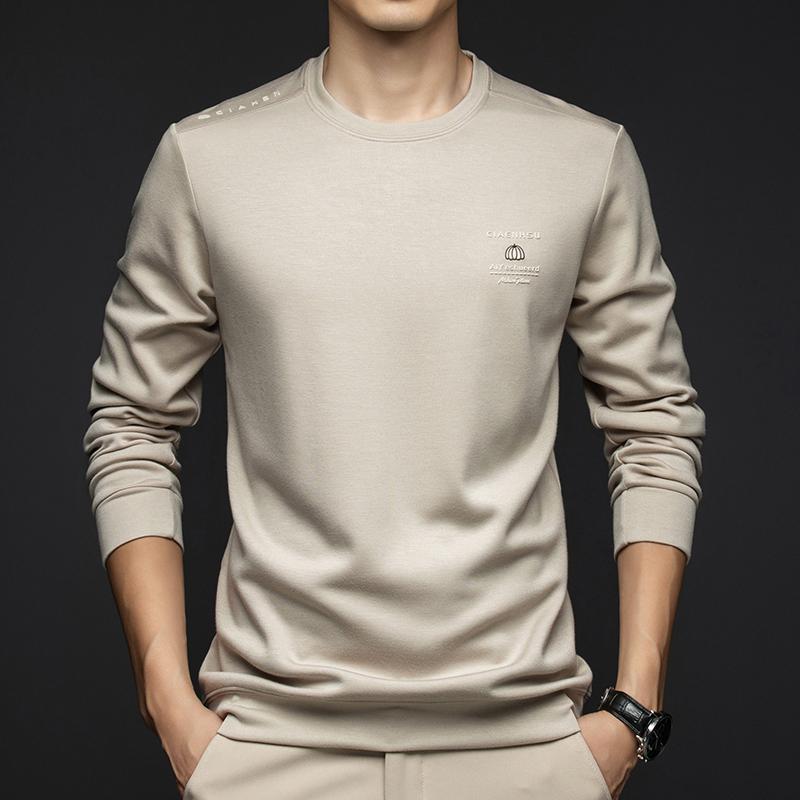 メンズ ファッション 服 男性用 オシャレ シンプル 大人 かっこいい ストリート カジュアル スウェットシャツ ラウンドネック 長袖 Tシ..