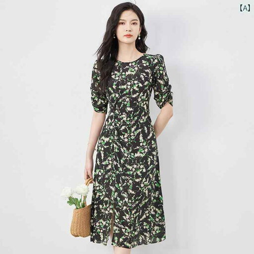 レディース ファッション 服 オシャレ カワイイ 女性用 シンプル 大人カワイイ 大きいサイズ 婦人服 高級感 フレンチ ウエスト 締める 花柄 スカート 夏 フェミニン レトロ プリント デシン スリットドレス レディース ファッション 服 オシャレ カワイイ 女性用 シンプル 大人カワイイ 大きいサイズ 婦人服 高級感 フレンチ ウエスト 締める 花柄 スカート 夏 フェミニン レトロ プリント デシン スリットドレス