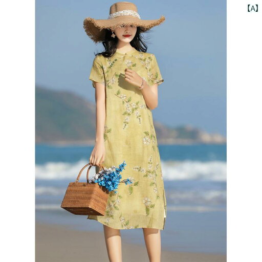 レディース ファッション 服 オシャレ カワイイ 女性用 シンプル 大人カワイイ 大きいサイズ 婦人服 アジアン ドレス スタイル 夏 ラミー プリント ロング スカート 高級 綿麻 ドレス レディース ファッション 服 オシャレ カワイイ 女性用 シンプル 大人カワイイ 大きいサイズ 婦人服 アジアン ドレス スタイル 夏 ラミー プリント ロング スカート 高級 綿麻 ドレス