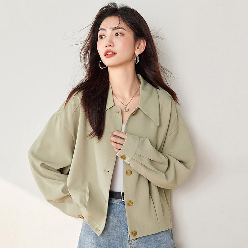 Rakuten - 秋コーデ レディース ファッション 長袖 ジャケット 女性用 春 スリム トップス