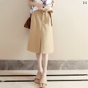 レディース ファッション 服 オシャレ カワイイ 女性用 シンプル 大人カワイイ 大きいサイズ 婦人服 レトロ スカート 夏 ミドル丈 スリム ウエスト ゴム ...