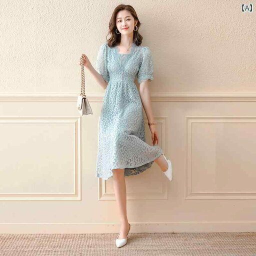 レディース ファッション 服 オシャレ カワイイ 女性用 シンプル 大人カワイイ 大きいサイズ 婦人服 フレンチ レース シフォン ドレス 夏 スタイル スリム スタイル スカート 夏 レディース ファッション 服 オシャレ カワイイ 女性用 シンプル 大人カワイイ 大きいサイズ 婦人服 フレンチ レース シフォン ドレス 夏 スタイル スリム スタイル スカート 夏