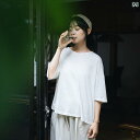 レディース ファッション 服 オシャレ カワイイ 女性用 シンプル 大人カワイイ 大きいサイズ 婦人服 レトロ 麻 綿 T シャツ 軽量 通気性 夏 ラウンドネック 半袖 トップス 快 リラックス