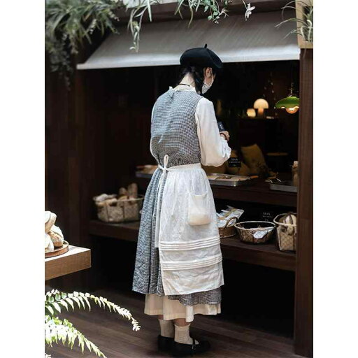 レディース ファッション 服 オシャレ カワイイ 女性用 シンプル 大人カワイイ 大きいサイズ 婦人服 レトロ リネン エプロン ベーカリー 絵画 花柄 森 ガール プリーツ 仕事 家庭 レディース ファッション 服 オシャレ カワイイ 女性用 シンプル 大人カワイイ 大きいサイズ 婦人服 レトロ リネン エプロン ベーカリー 絵画 花柄 森 ガール プリーツ 仕事 家庭