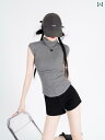 レディース ファッション 服 オシャレ カワイイ 女性用 シンプル 大人カワイイ 大きいサイズ 婦人服 ハーフ タートルネック アリ ウエスト スリミング ソリッドカラー 半袖 T シャツ 夏 ショート トップス