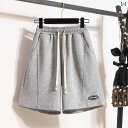 レディース ファッション 服 オシャレ カワイイ 女性用 シンプル 大人カワイイ 大きいサイズ 婦人服 ハイウエスト スポーツ パンツ ショート パンツ ワイド レッグ パンツ 夏 カジュアル スリム ストレッチ ウエスト ハーフ パンツ