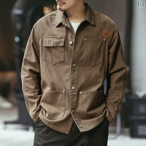 メンズ ファッション 服 男性用 オシャレ シンプル 大人 かっこいい 大きいサイズ ストリート 紳士服 グリーン アメリカン ワークウェア デニムジャケット マルチ ポケット シャツ ハンティング ジャケット メンズ ファッション 服 男性用 オシャレ シンプル 大人 かっこいい 大きいサイズ ストリート 紳士服 グリーン アメリカン ワークウェア デニムジャケット マルチ ポケット シャツ ハンティング ジャケット