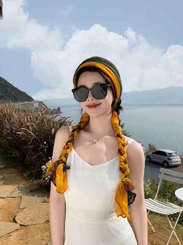 レディース ファッション 小物 オシャレ アイテム ショール マフラー ケープ ストール 季節物 スカーフ サンシェード ヘッド エキゾチック(4)