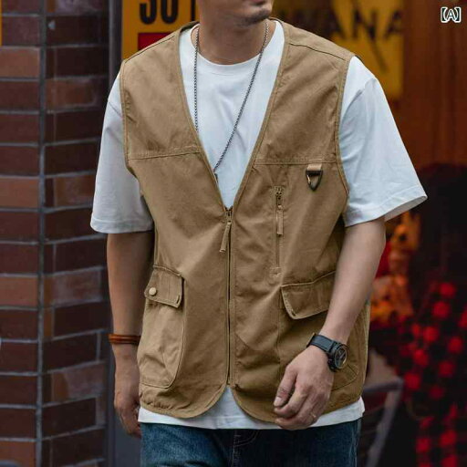 メンズ ファッション 服 男性用 オシャレ シンプル 大人 かっこいい 大きいサイズ ストリート 紳士服 グリーン アウトドアシリーズ レトロ アウトドア 釣り ハイエンド ベスト ノースリーブベスト メンズ ファッション 服 男性用 オシャレ シンプル 大人 かっこいい 大きいサイズ ストリート 紳士服 グリーン アウトドアシリーズ レトロ アウトドア 釣り ハイエンド ベスト ノースリーブベスト