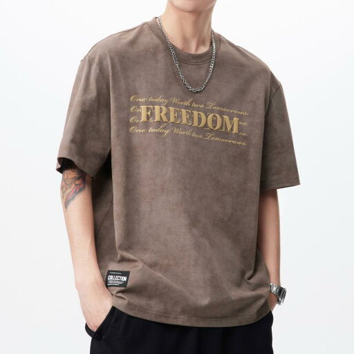 メンズ ファッション 服 男性用 オシャレ シンプル 大人 かっこいい 大きいサイズ ストリート 紳士服 レトロ 半袖 T シャツ ゆったり 夏 厚手 コットン アメリカン カジュアルブラウン 半袖 T シャツ メンズ ファッション 服 男性用 オシャレ シンプル 大人 かっこいい 大きいサイズ ストリート 紳士服 レトロ 半袖 T シャツ ゆったり 夏 厚手 コットン アメリカン カジュアルブラウン 半袖 T シャツ