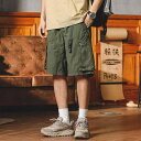 メンズ ファッション 服 男性用 オシャレ シンプル 大人 かっこいい 大きいサイズ ストリート 紳士服 アメリカン レトロ カーゴ ショーツ 夏 速乾 ストレート アウトドア レジャー 五分丈 ビーチ パンツ