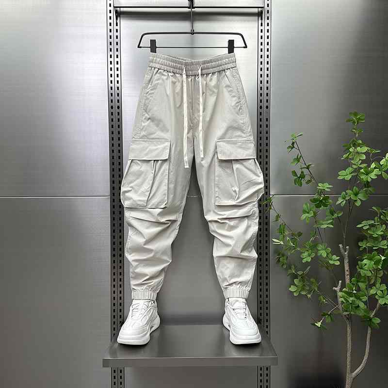 メンズ ファッション 服 男性用 オシャレ シンプル 大人 かっこいい ストリート 秋　冬コーデ 大きいポケット ゆったり カジュアル パンツ 大きいサイズ スポーツ パンツ