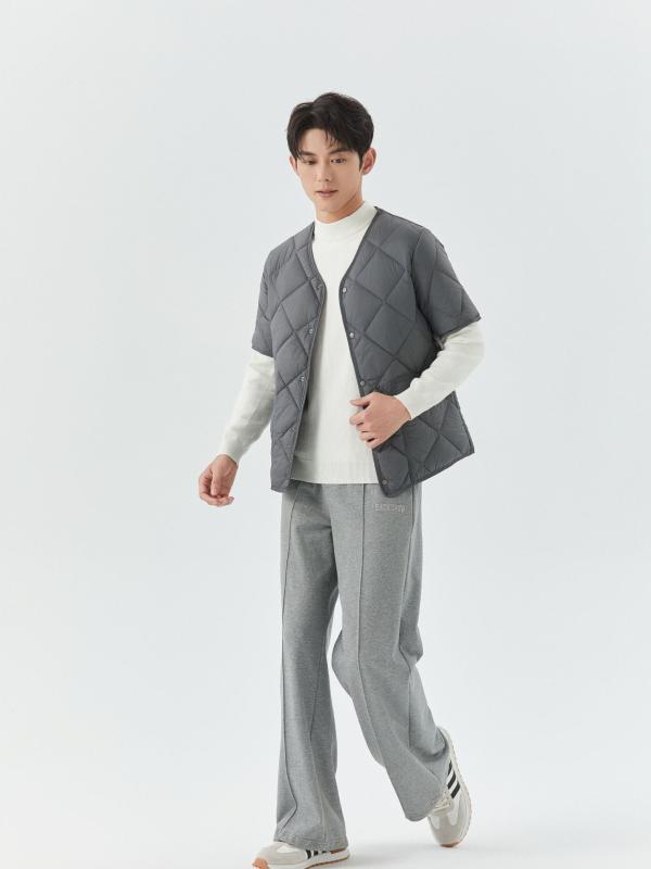 メンズ ファッション 紳士服 男性用 コットン トップス 暖かい 服 部屋着 普段使い 綿素材 インナー カジュアル