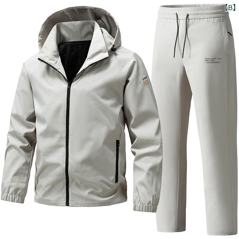 メンズ ファッション 服 男性用 オシャレ シンプル 大人 かっこいい ストリート 秋冬コーデ スポーツ スーツ 男女兼用 アウトドア ジャケット カジュアル パンツ フリーマッチング