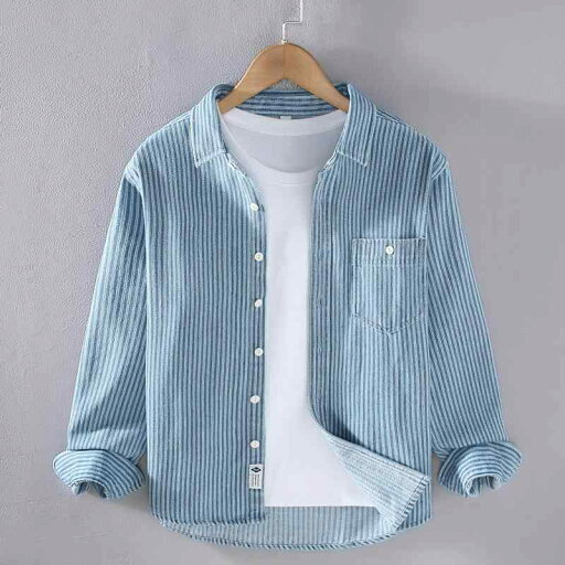 メンズ ファッション 服 男性用 オシャレ シンプル 大人 かっこいい 大きいサイズ ストリート 紳士服 スタイル デニムストライプ 長袖 シャツ カジュアル シャツ ジャケット デニムジャケット メンズ ファッション 服 男性用 オシャレ シンプル 大人 かっこいい 大きいサイズ ストリート 紳士服 スタイル デニムストライプ 長袖 シャツ カジュアル シャツ ジャケット デニムジャケット