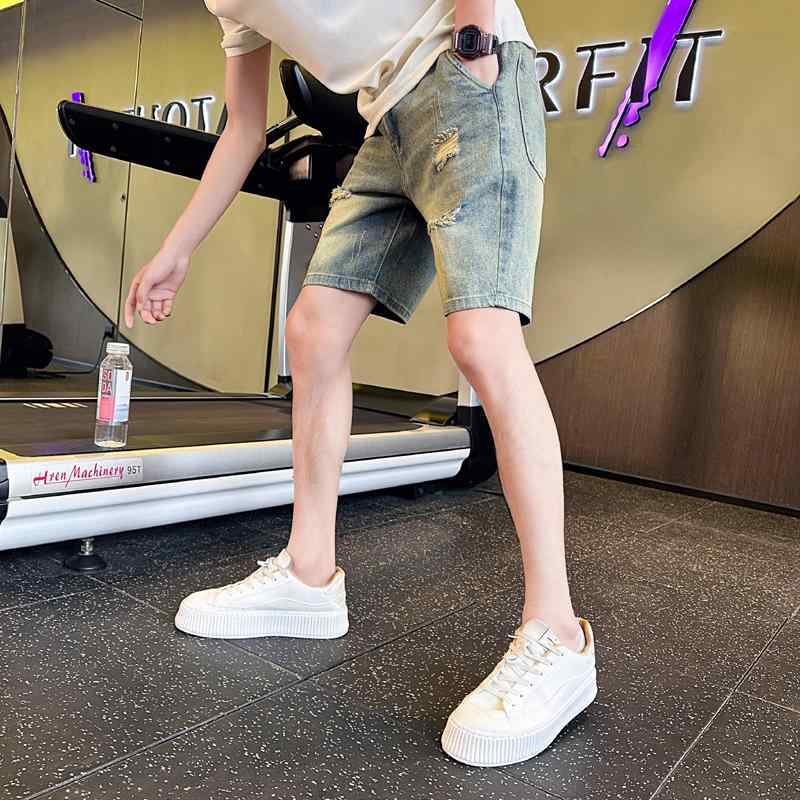メンズ ファッション 服 男性用 オシャレ シンプル 大人 かっこいい ストリート デニム パンツ 薄型 ス..