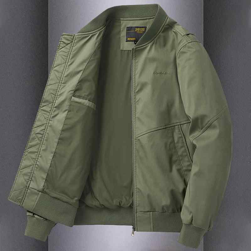 メンズ ファッション 服 男性用 オシャレ シンプル 大人 かっこいい ストリート コーデ コットン ジャケット アメリカン レトロ カジュアル ワークウェア ジャケット ベースボール ジャケット