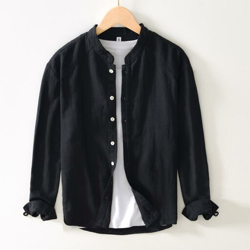 メンズ ファッション 服 男性用 オシャレ シンプル 大人 かっこいい 大きいサイズ ストリート 紳士服 スタンドカラー ラミー 長袖 シャツ カジュアル レトロ コットン リネン シャツ ジャケット 夏 リネン 服 メンズ ファッション 服 男性用 オシャレ シンプル 大人 かっこいい 大きいサイズ ストリート 紳士服 スタンドカラー ラミー 長袖 シャツ カジュアル レトロ コットン リネン シャツ ジャケット 夏 リネン 服