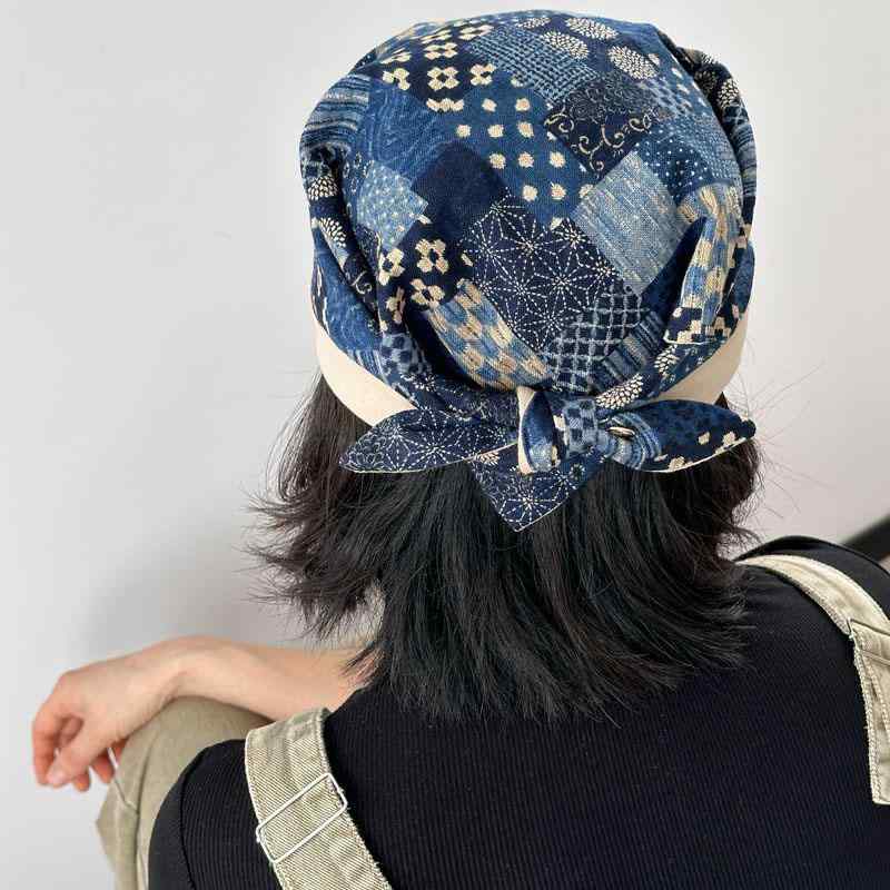 For Women - レディース ファッション 小物 オシャレ アイテム ショール マフラー ケープ ストール 季節物 レトロ ヘッド スカーフ コットンリネン ドレス オール シーズン