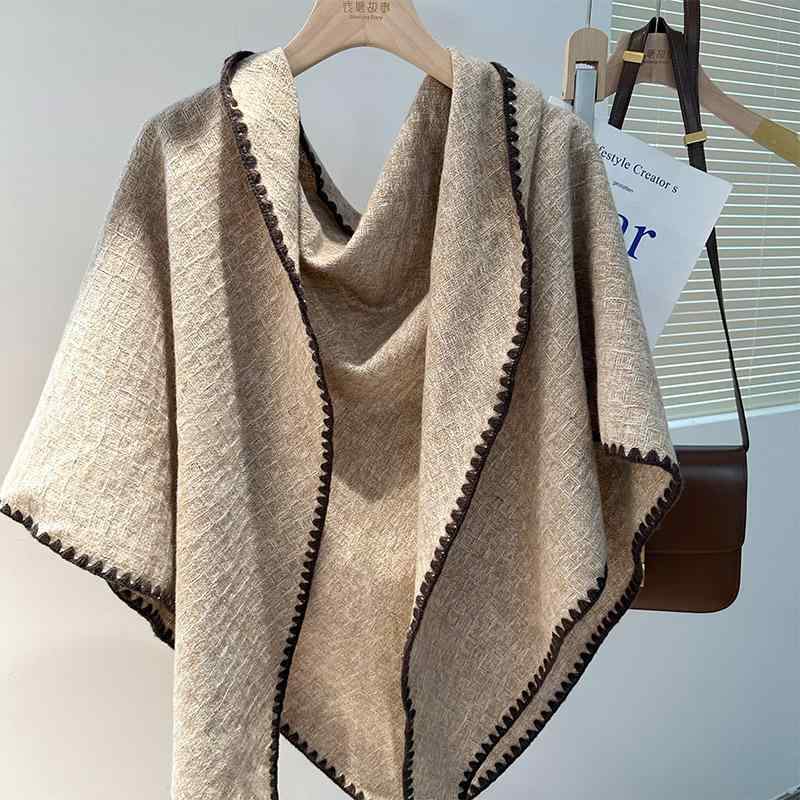 レディース ファッション 小物 オシャレ アイテム ショール マフラー ケープ ストール 季節物 マフラー ショール ネック アイテム スカーフ(4)