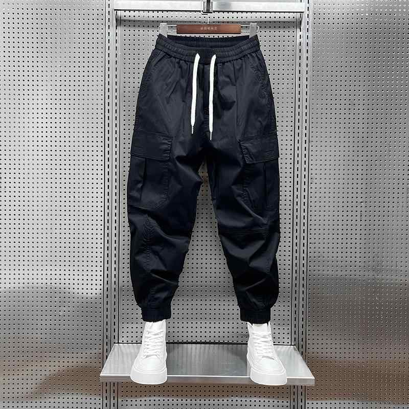 メンズ ファッション 服 男性用 オシャレ シンプル 大人 かっこいい ストリート 秋　冬コーデ ゆったり 薄手 カジュアル クロップド パンツ