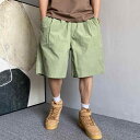 メンズ ファッション 服 男性用 オシャレ シンプル 大人 かっこいい 大きいサイズ ストリート 紳士服 夏 アメカジ ハイエンド ワーク ショーツ ゆったり 快 綿 五分丈 パンツ 薄手