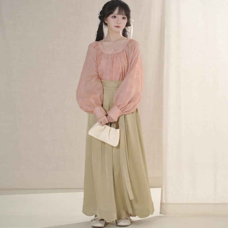 乐天商城 - コスプレ衣装 レディース ファッション オシャレ アイテム 撮影 小物 ステージ 衣装 ポケット パンツ スウィートハート ネック ライン トップス