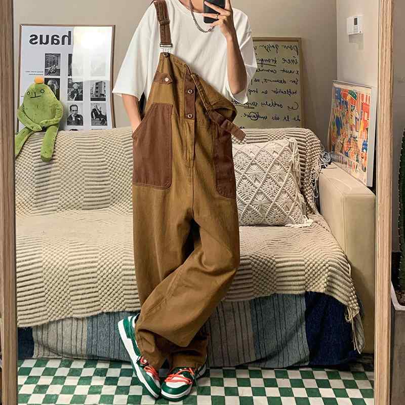其它 衣服 - 春 コーデ メンズ 用 服 シンプル ファッション オシャレ 大人 かっこいい 大きいサイズ ストリート 紳士服 マルチ ポケット ワーク カラーマッチング カジュアル