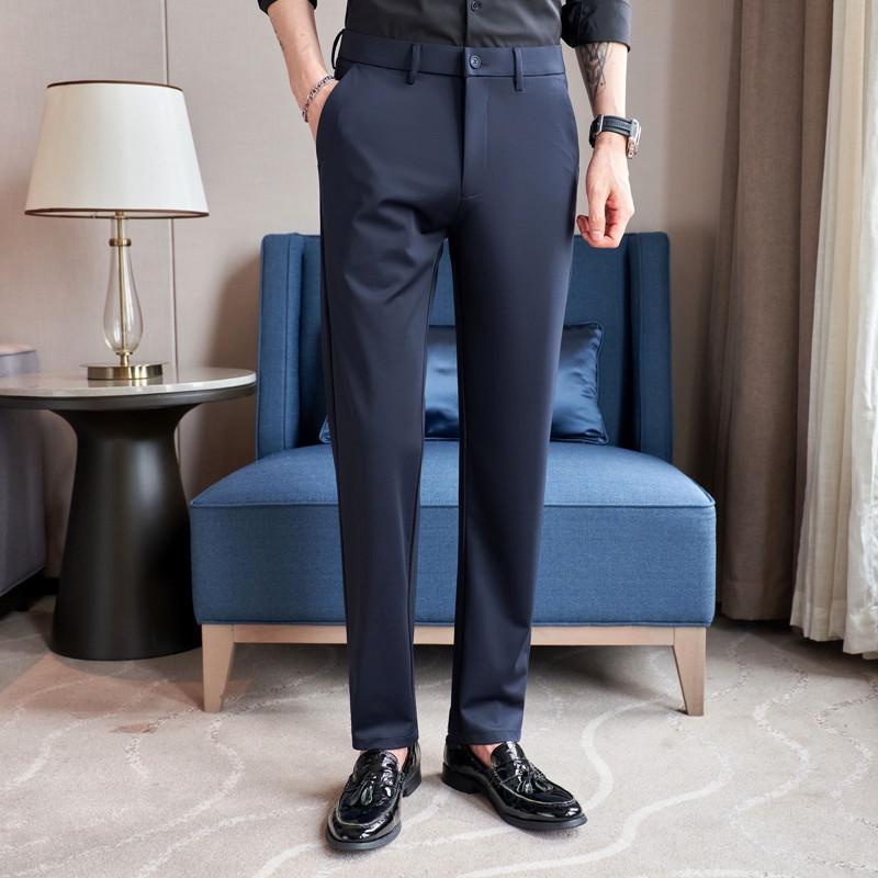 メンズ ファッション 服 男性用 オシャレ シンプル 大人 かっこいい 大きいサイズ ストリート 紳士服 パンツ スタイル 冷感 カジュアル パンツ ストレート ビジネス フォーマルスーツ パンツ